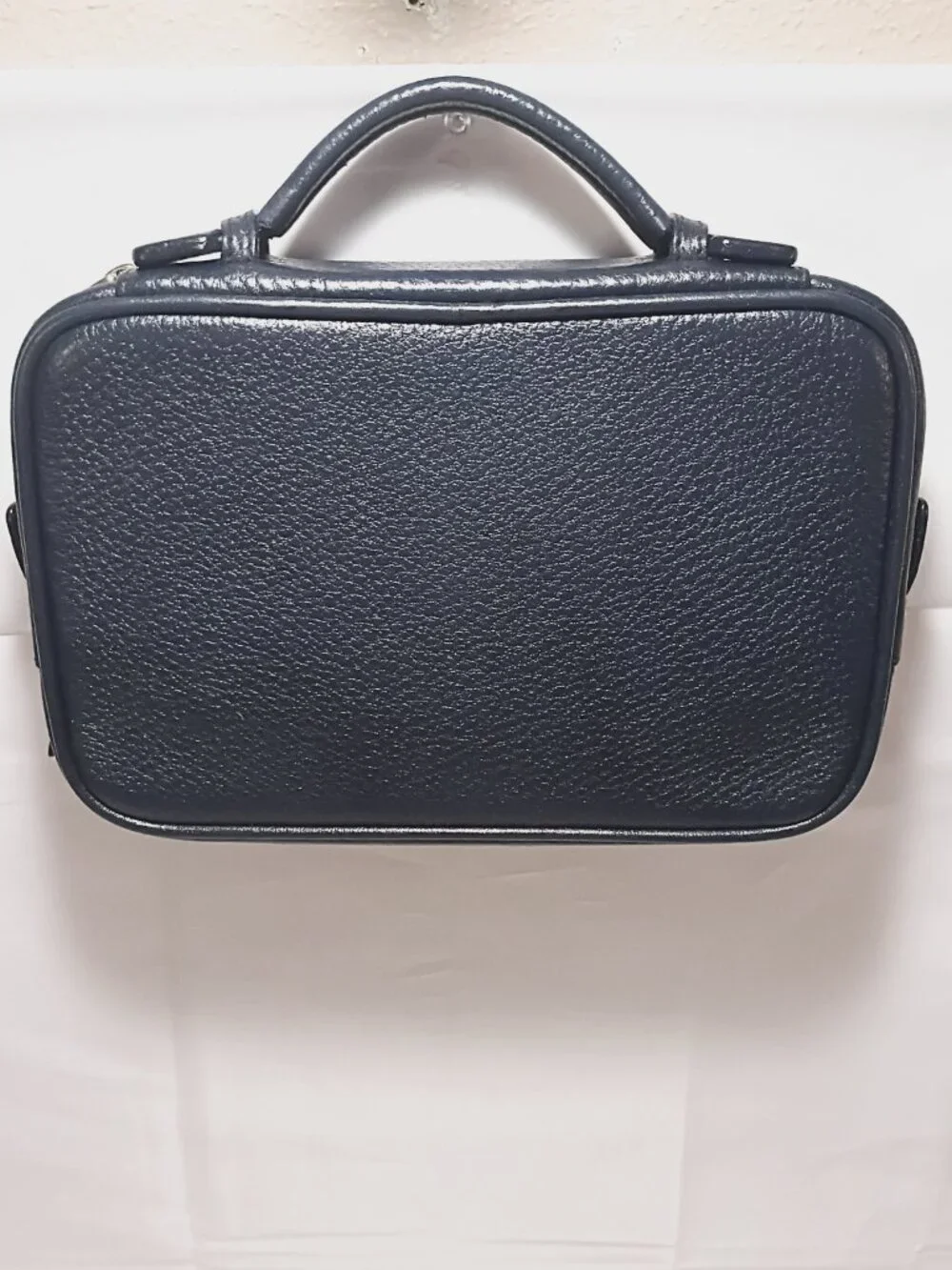 Bally Navy Leather Men’s Business Organizer/Attache/Travel Top-Handle Bag, LNC 💙